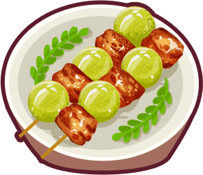 火焰山葡萄烤肉串