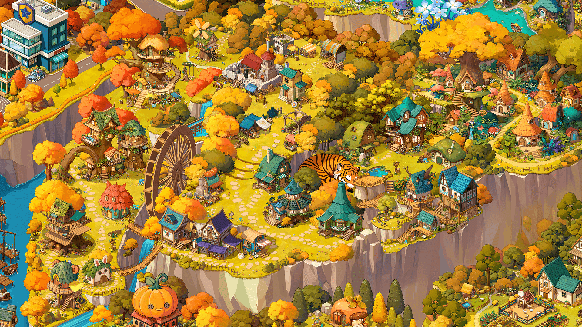 Autumn Island - Golden Harvest