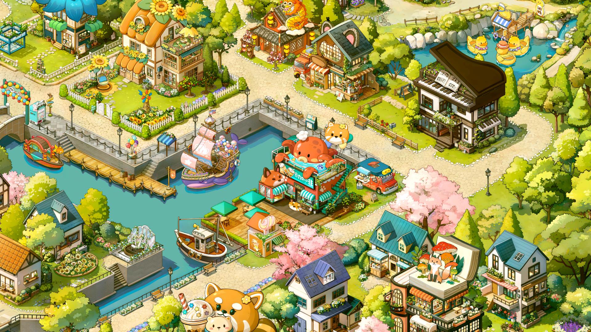 Spring Island - Cherry Blossom Paradise